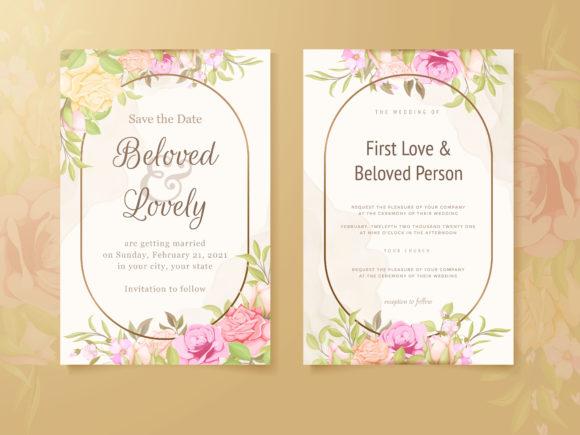 Download Wedding Invitation Card Floral Designs - Invitation Collection
