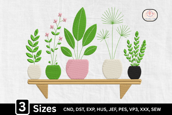 Download Botanical Home Potted Plant Shelf - Plant Collection