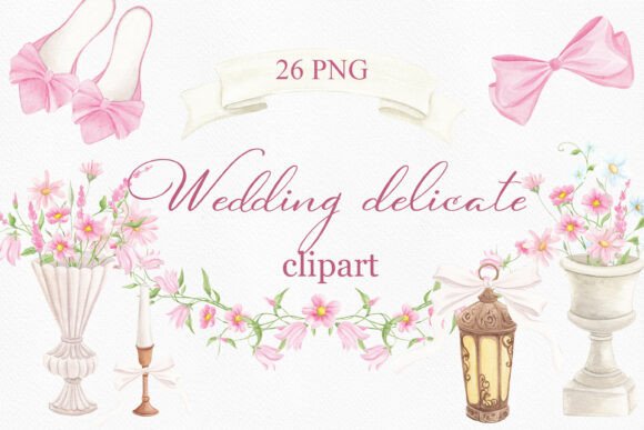 Download Watercolor Wedding Pink Invitation Art - Invitation Collection